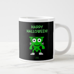 FrankenCheese Halloween Greetings Jumbo Mug
