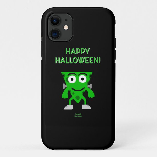 FrankenCheese Halloween Greetings SE + 5/5S Case (Back)