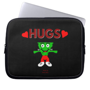 FrankenCheese Hugs Neoprene Laptop Sleeve