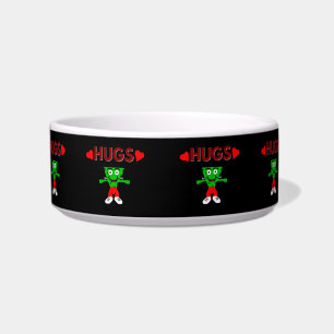 FrankenCheese Hugs Pet Bowl