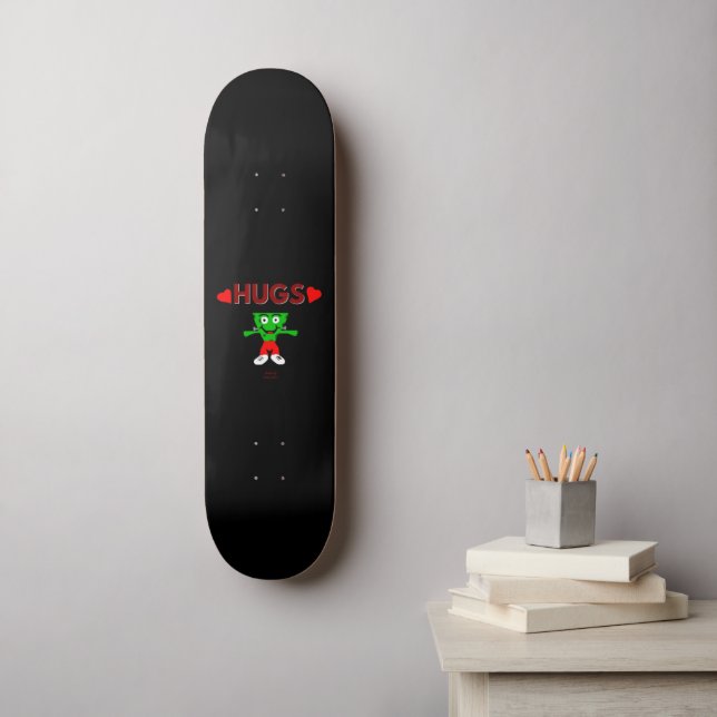 FrankenCheese Hugs Skateboard (Wall Art)