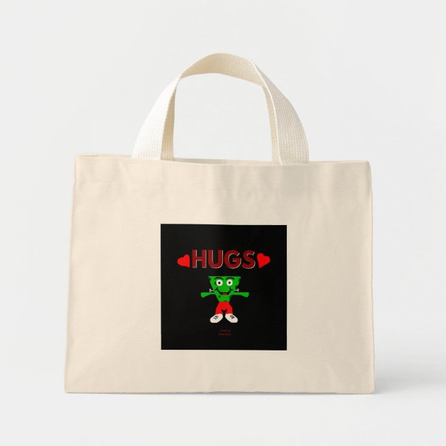 FrankenCheese Hugs Tiny Tote (Front)