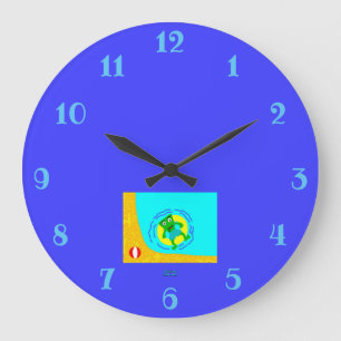 FrankenCheese Summer Acrylic Wall Clock