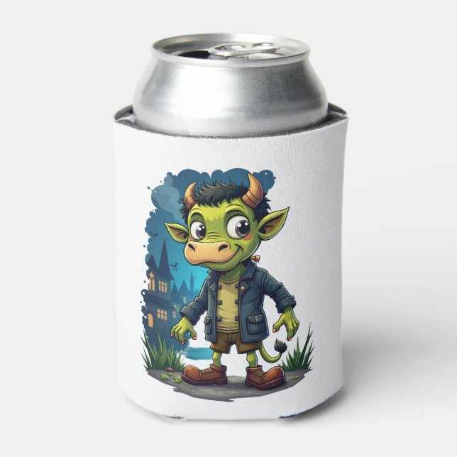 Frankenmoo Can Cooler (Can Front)