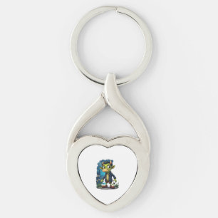 Frankenmoo Keychain