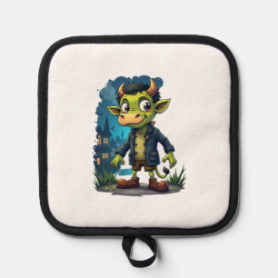 Frankenmoo Pot Holder