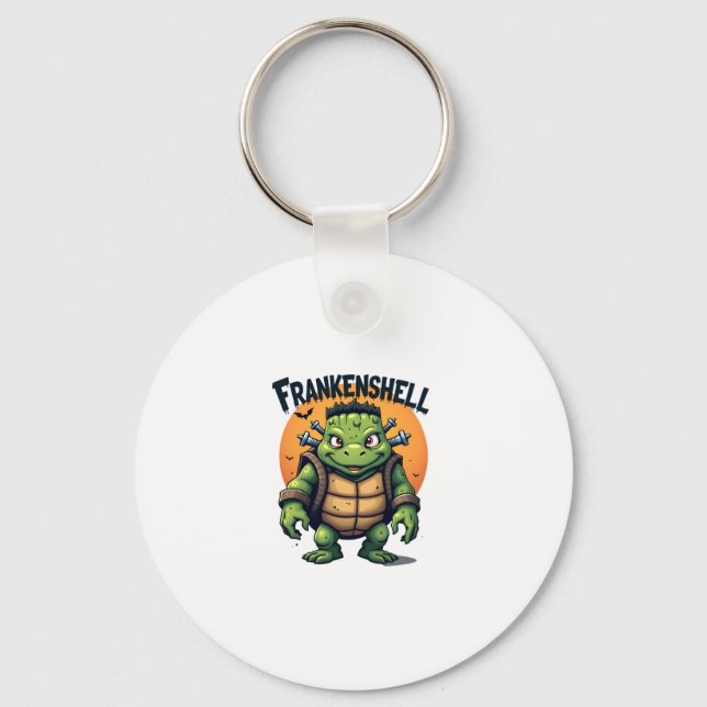 Frankenshell Turtle Keychain (Front)