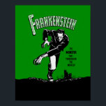 Frankenstein - 11x14 Poster / Change 2 Canvas<br><div class="desc">CHANGE ANY POSTER INTO A CANVAS. The more you order the more you save money, even when you mix with different designs. SATISFACTION GUARANTEED OR MONEY BACK! Change background to any color, size, paper or shape on most designs and products. You can position the art anywhere, add your name, favorite...</div>