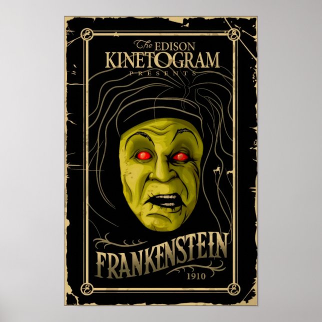 Frankenstein 1910 Classic Movie Poster (Front)