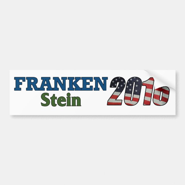 FrankenStein 2016 Bumper Sticker (Front)