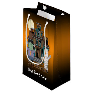 Frankenstein and Mummy Halloween Gift Bag