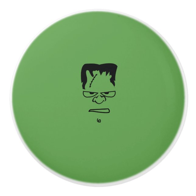 Frankenstein Ceramic Knob (Front)