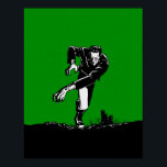 Frankenstein CHANGE TO CANVAS 11"X14" - Poster<br><div class="desc">CHANGE ANY POSTER INTO A CANVAS. The more you order the more you save money, even when you mix with different designs. SATISFACTION GUARANTEED OR MONEY BACK! Change background to any color, size, paper or shape on most designs and products. You can position the art anywhere, add your name, favorite...</div>