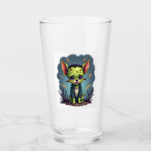 Frankenstein Chihuahua Shock Glass