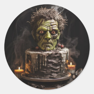 Frankenstein Classic Round Sticker