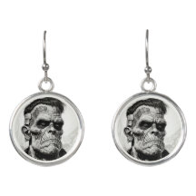 Frankenstein Dangle Earrings