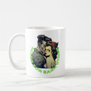 Frankenstein et le Mariage marié cadeau tasse à ca