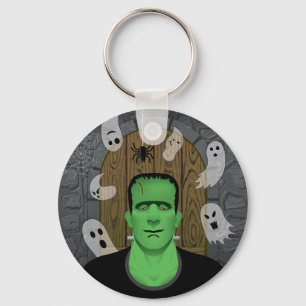 Frankenstein & Ghosts (Colour Variant) Keychain