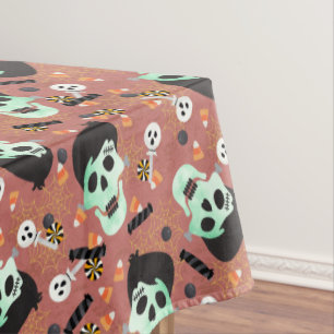 Frankenstein Halloween Monster Mash Tablecloth