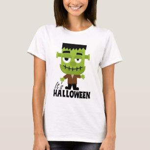 Frankenstein It's Halloween  T-Shirt