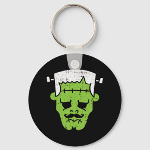 Frankenstein Lazy Halloween Costume Horror Movie M Keychain