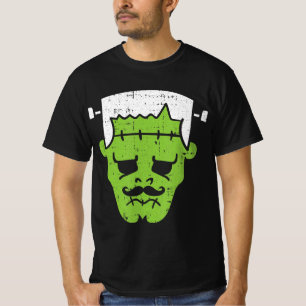 Frankenstein Lazy Halloween Costume Horror Movie M T-Shirt