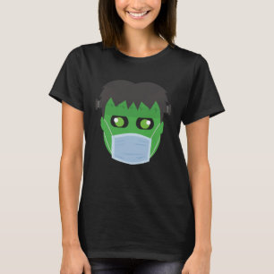 Frankenstein Mask    Halloween 2020 Quarantine T-Shirt