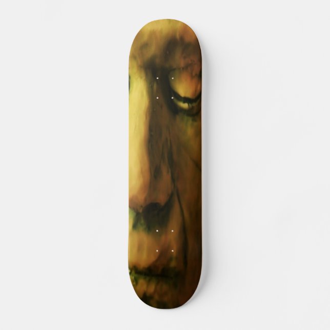 Frankenstein Mask Skateboard (Front)