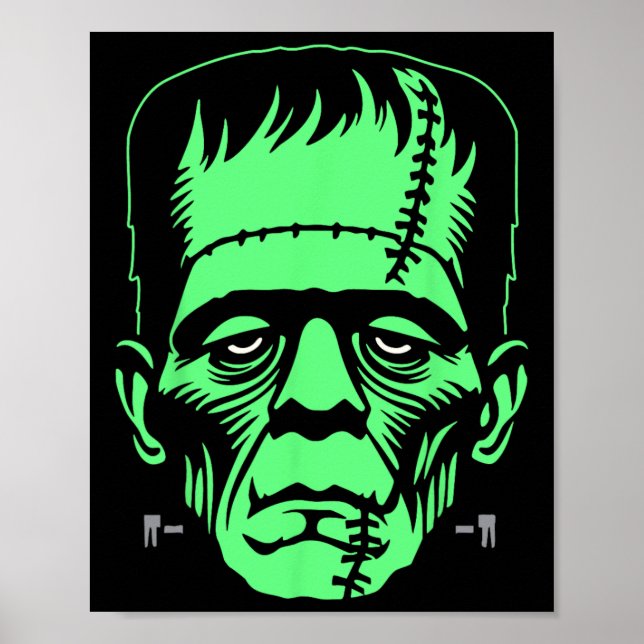 Frankenstein Monster Halloween Costume  Poster (Front)