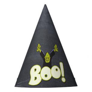 Frankenstein Monster Halloween Frankie Boo Chalk Party Hat