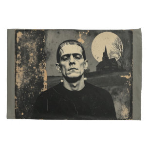 Frankenstein Monster Halloween Pillowcase
