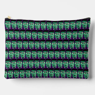 Frankenstein Monster Illustration Accessory Pouch