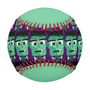 Frankenstein Monster Illustration Baseball