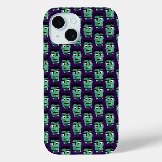 Frankenstein Monster Illustration Case-Mate iPhone Case (Back)