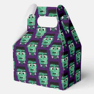 Frankenstein Monster Illustration Favor Box