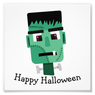 Frankenstein Monster Illustration Photo Print