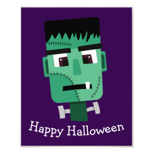 Frankenstein Monster Illustration Photo Print