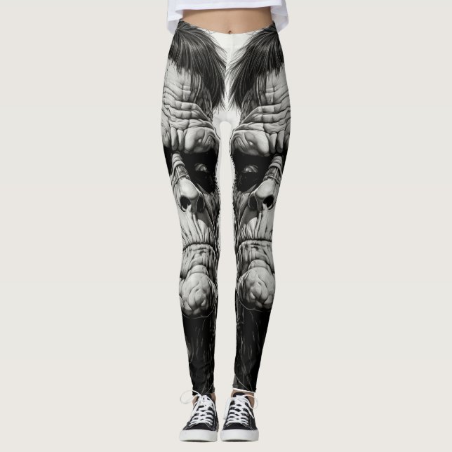 Frankenstein Monster Leggings (Front)