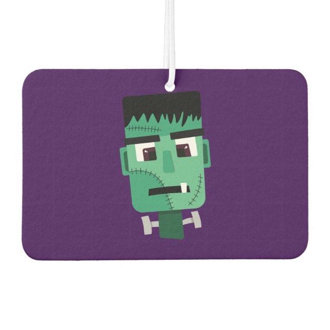 Frankenstein Monster's Head Air Freshener (Front)