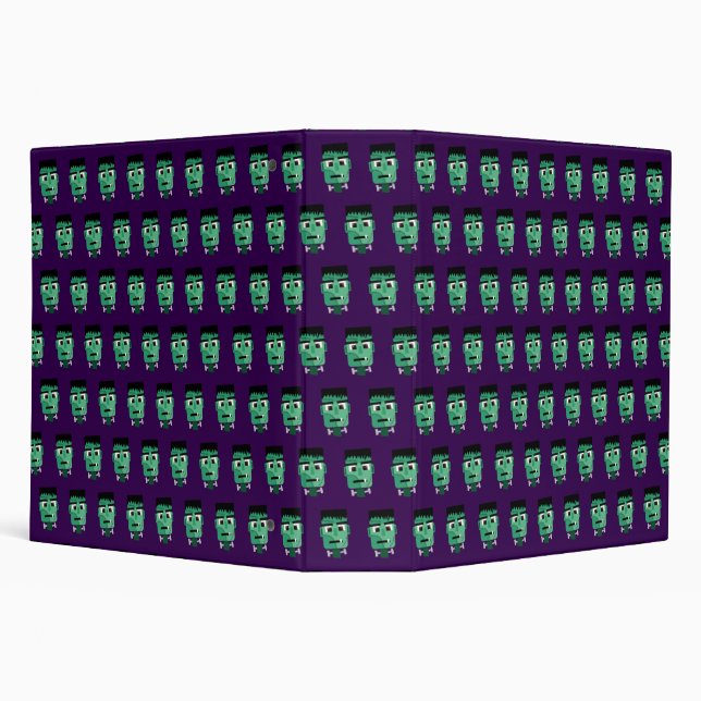 Frankenstein Monster's Head Binder (Background)