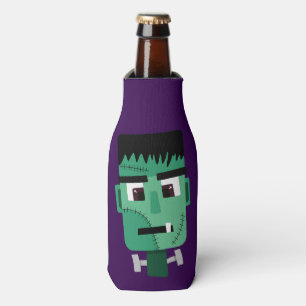 Frankenstein Monster's Head Bottle Cooler