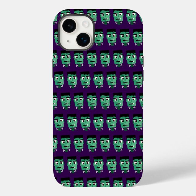 Frankenstein Monster's Head Case-Mate iPhone Case (Back)