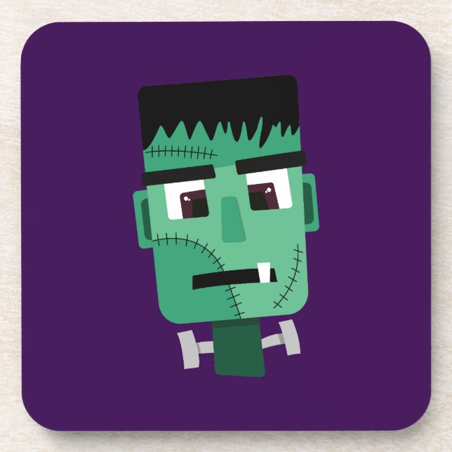Frankenstein Monster's Head Coaster (Front)