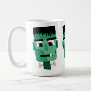 Frankenstein Monster's Head Coffee Mug