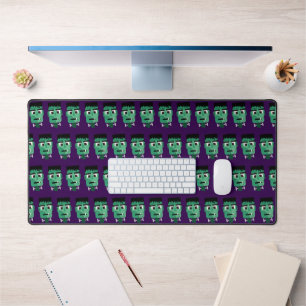 Frankenstein Monster's Head Desk Mat