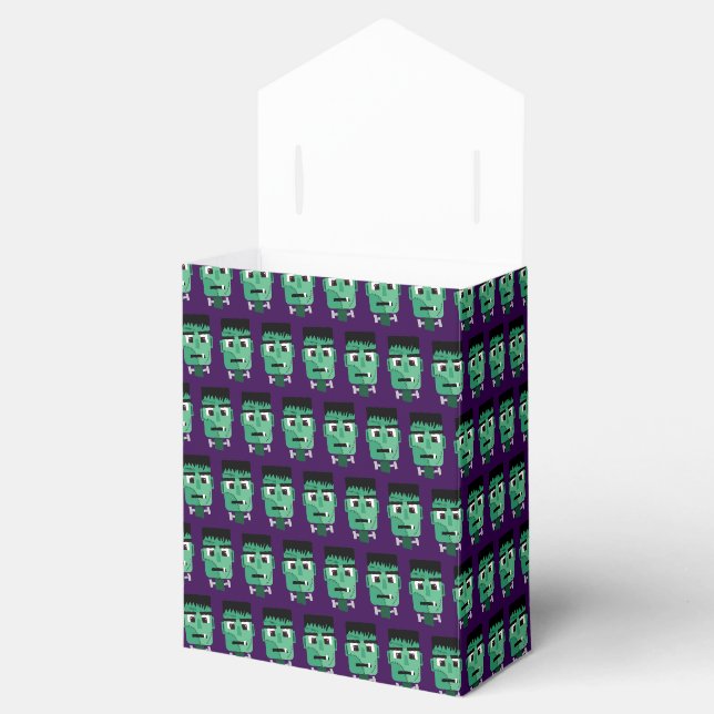 Frankenstein Monster's Head Favor Box (Opened)