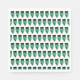 Frankenstein Monster's Head Napkin