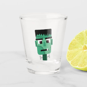 Frankenstein Monster's Head Shot Glass