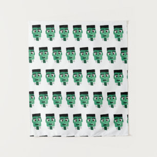 Frankenstein Monster's Head Tapestry