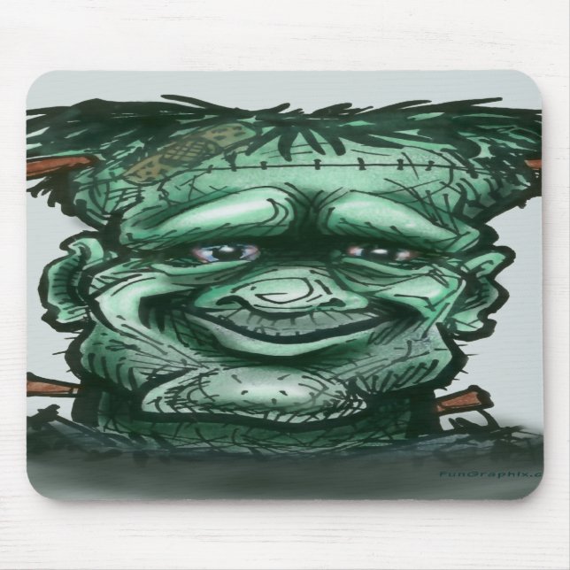 Frankenstein Mouse Pad (Front)
